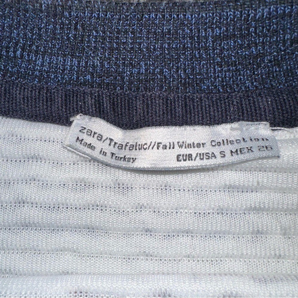 Zara Trafaluc Sweater Fall Winter Collection Patchwork - Picture 7 of 7